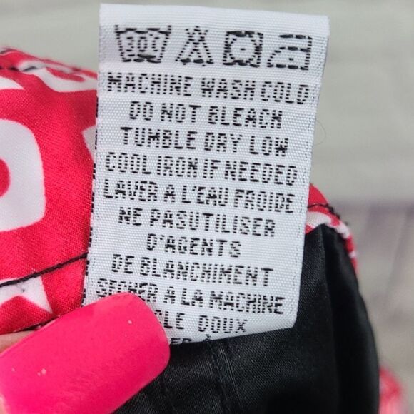 Billabong Black Boardshorts Red Trim Surfer Girl Sport Spellout Swim Shorts - Picture 10 of 10